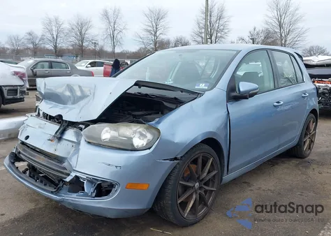 2012 Volkswagen Golf Tdi 4-Door from USA, damaged, VIN WVWNM7AJ0CW154977